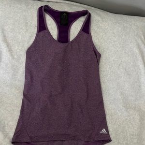 purple athletic tank